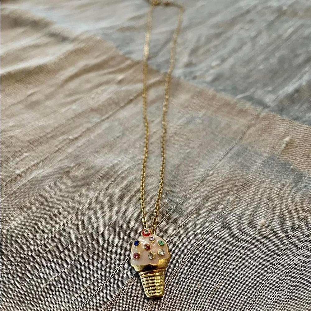 Ice cream cone Necklace 🍦